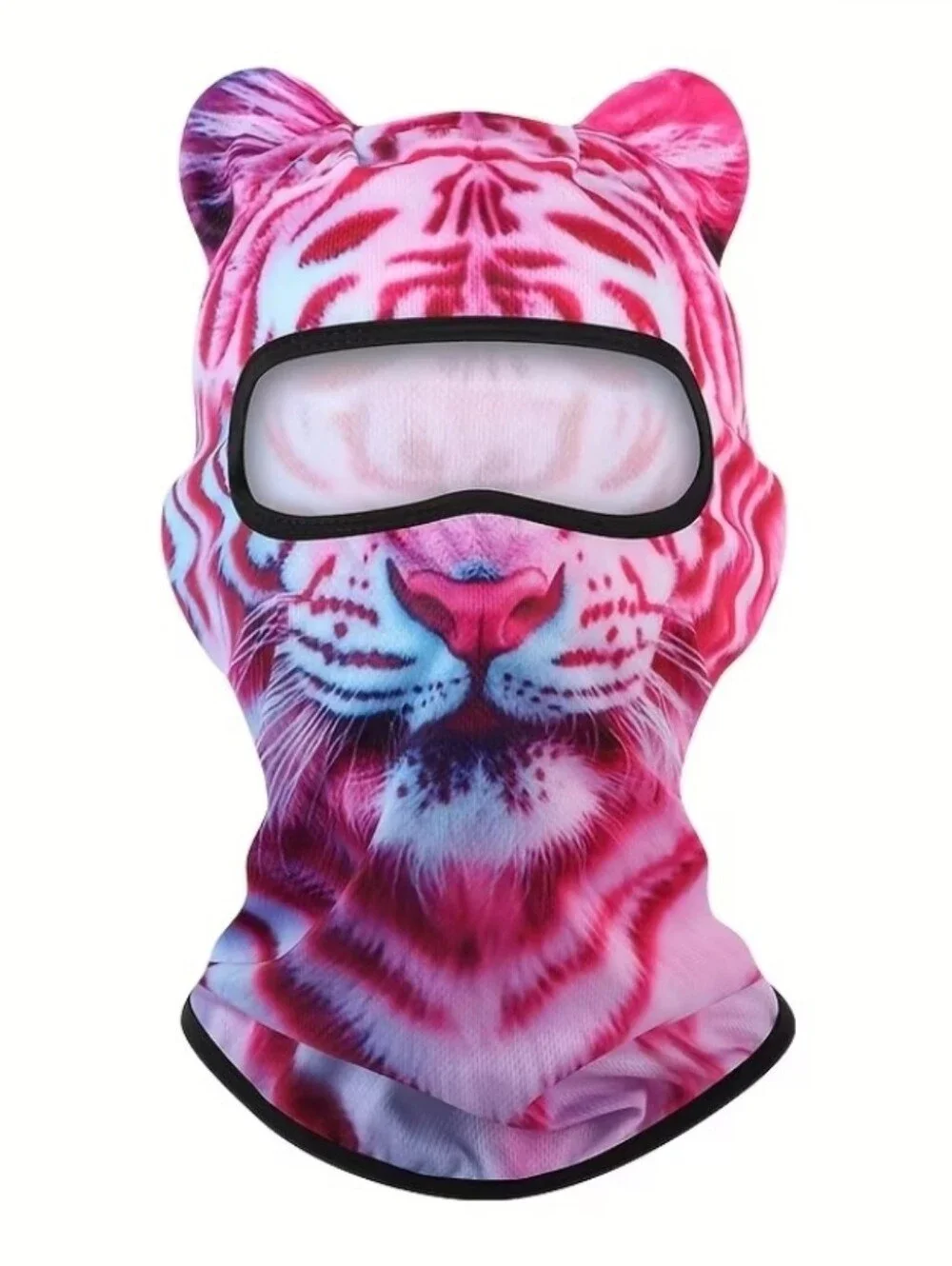 Pink Tiger Face Balaclava Hood / Mask NWT!